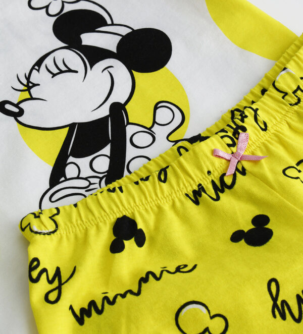 Good night baby girl disney minnie short pajamas 1 – Image 3
