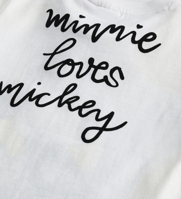 Good night baby girl disney minnie short pajamas 1 – Image 2