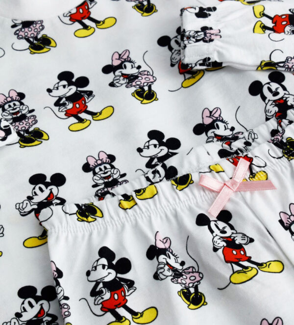 Good night baby girl long pajamas disney minnie&mickey – Image 2