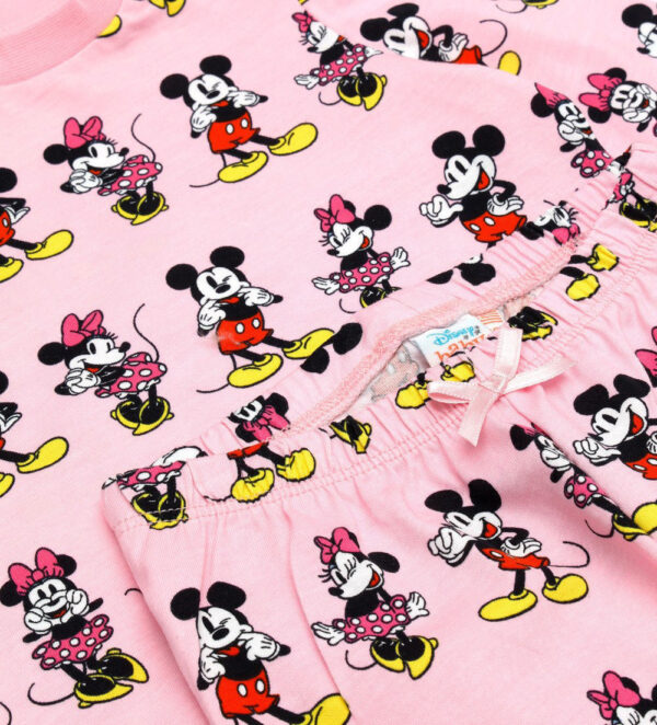 Good night baby girl long pajamas disney minnie&mickey – Image 6