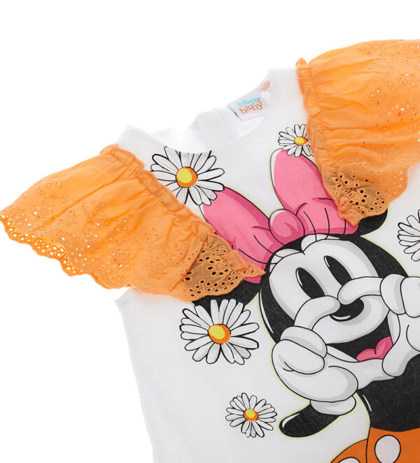 Flower market baby girl disney minnie dress – Image 2