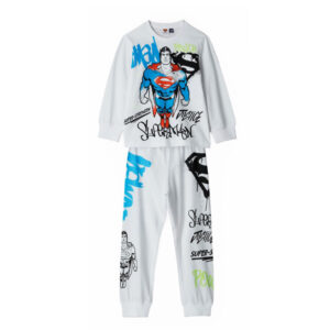 Good night boy warner superman long pajamas