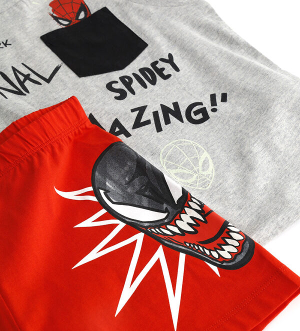 Good night boy marvel spiderman short pajamas 1 – Image 7