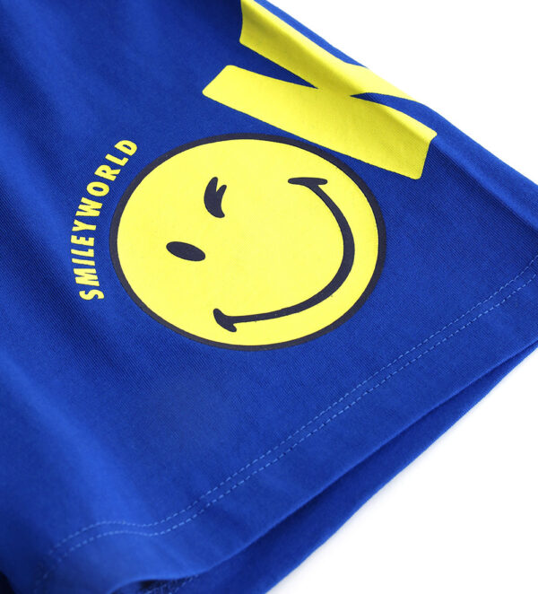 Good night boy short pajamas in smiley cotton – Image 10