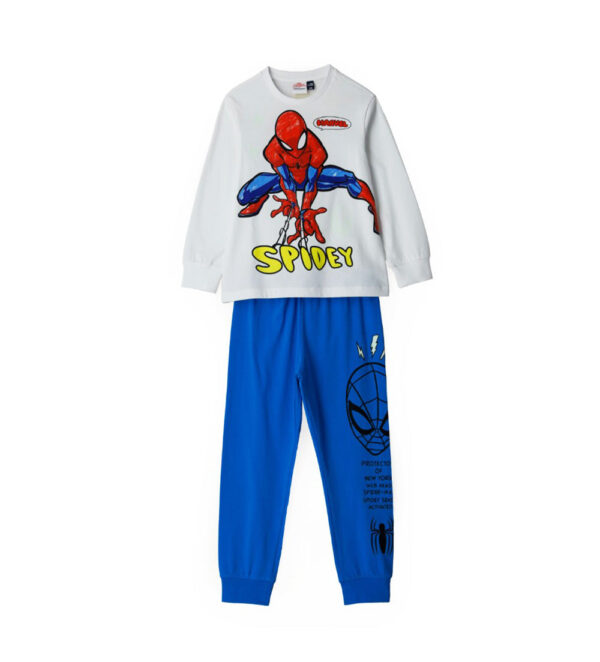 Good night boy marvel spiderman short pajamas 2