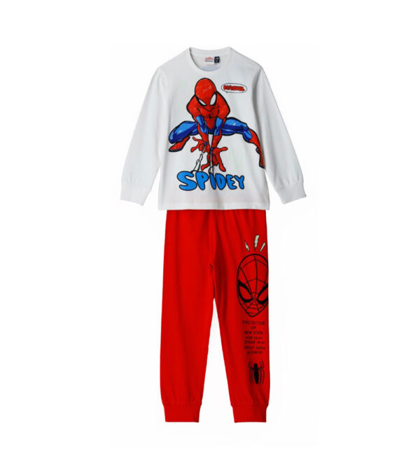 Good night boy marvel spiderman short pajamas 2 – Image 6