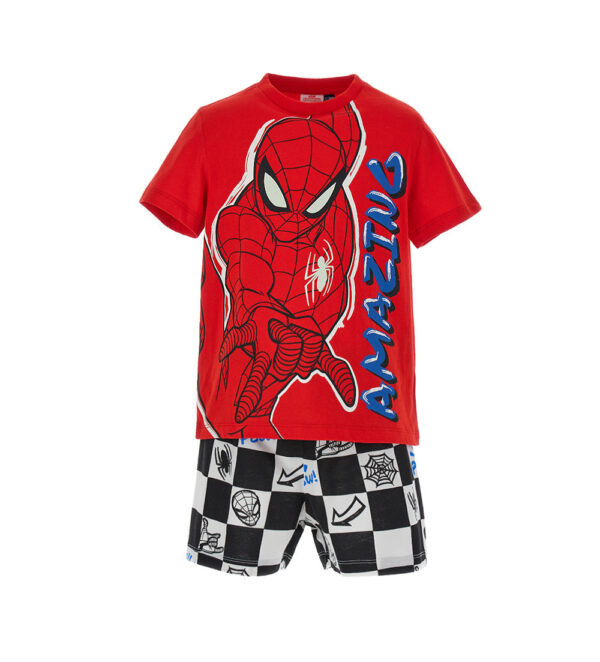 Good night boy marvel spiderman short pajamas 3 – Image 6