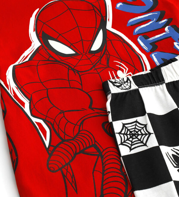 Good night boy marvel spiderman short pajamas 3 – Image 9