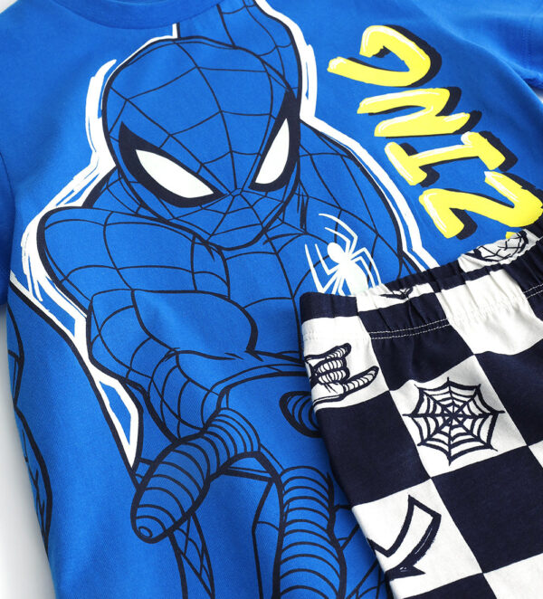 Good night boy marvel spiderman short pajamas 3 – Image 4