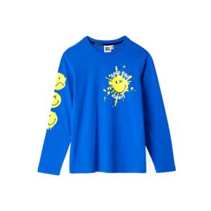 The Worker Boy Long Sleeve Smiley T-Shirt