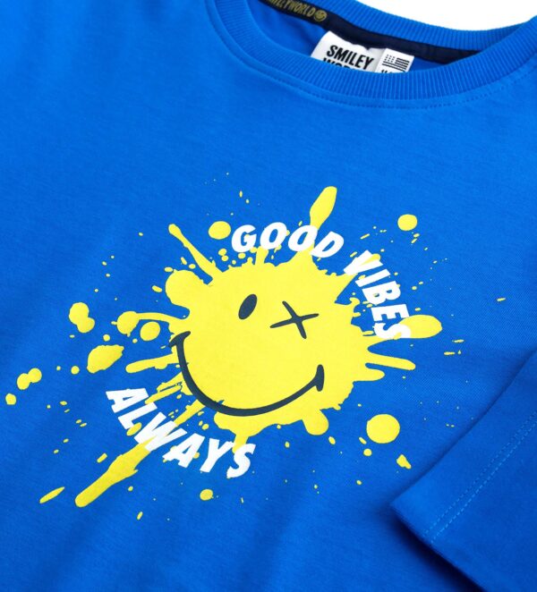 The Worker Boy Long Sleeve Smiley T-Shirt – Image 4