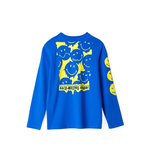 The Worker Boy Long Sleeve Smiley T-Shirt – Image 2