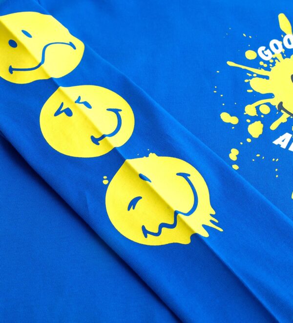 The Worker Boy Long Sleeve Smiley T-Shirt – Image 3