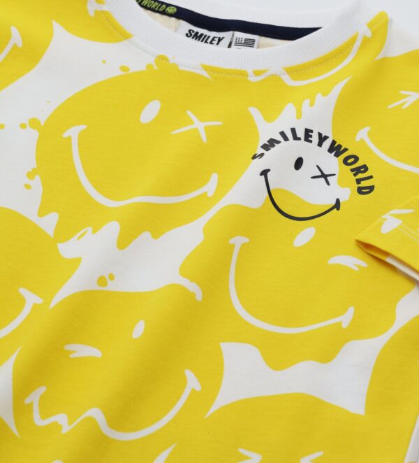 The worker boy smiley t-shirt with prints – Image 2
