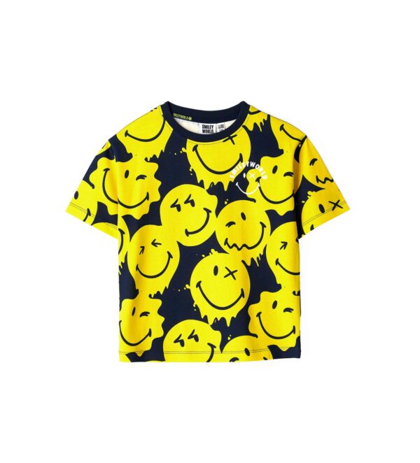 The worker boy smiley t-shirt with prints – Image 4