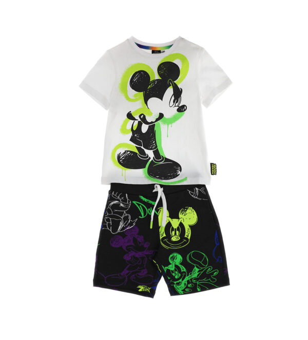 Street sport boy disney t-shirt and shorts set – Image 4