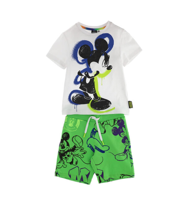 Street sport boy disney t-shirt and shorts set
