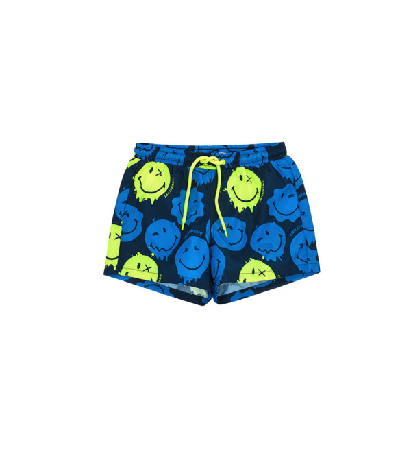 Beachwear boy smiley sea shorts