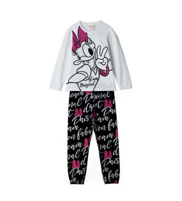 Good night girl long pajamas disney paperina