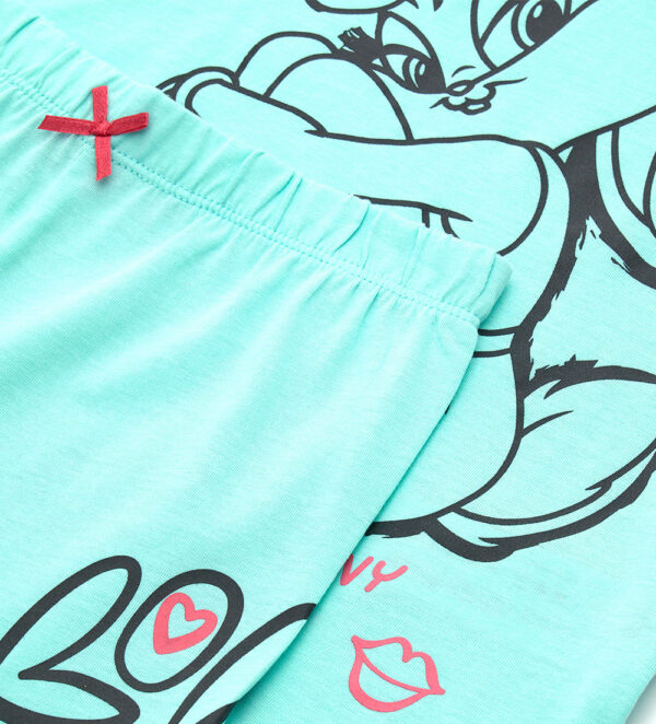 Good night girl looney tunes short pajamas – Image 7