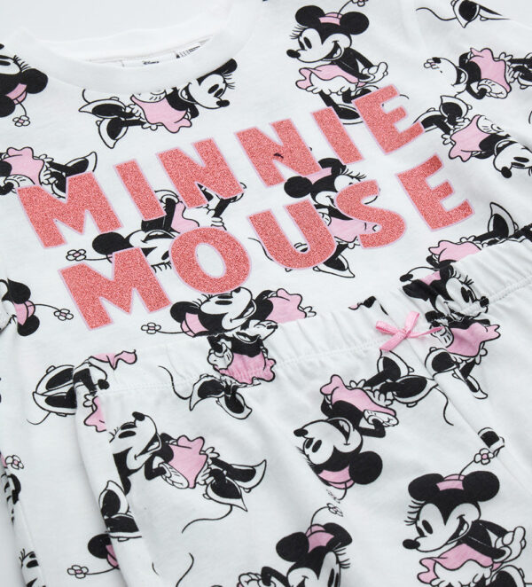 Good night girl disney minnie short pajamas 2 – Image 3