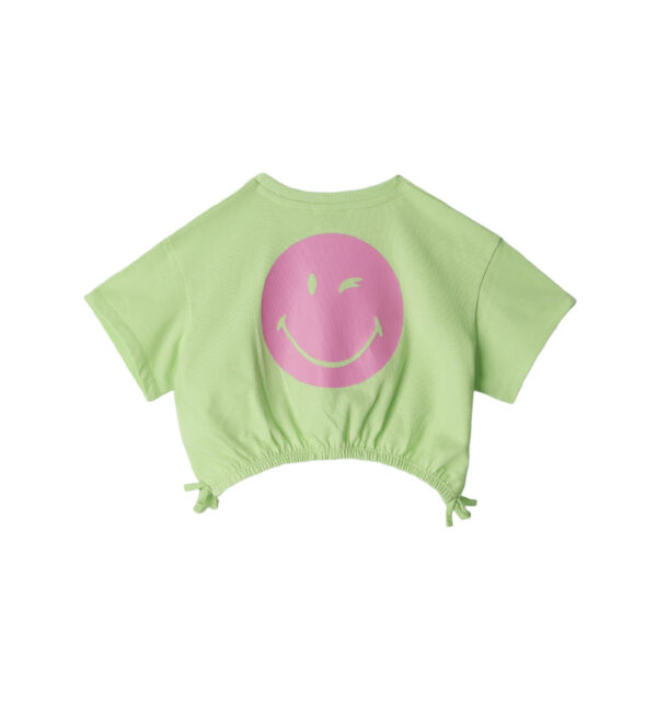 Active girl short smiley t-shirt – Image 17