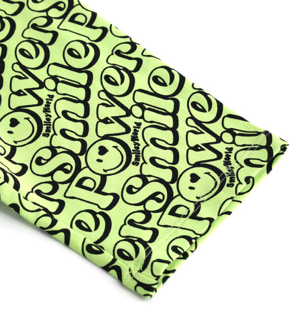 Active girl smiley leggings in cotton – Image 8
