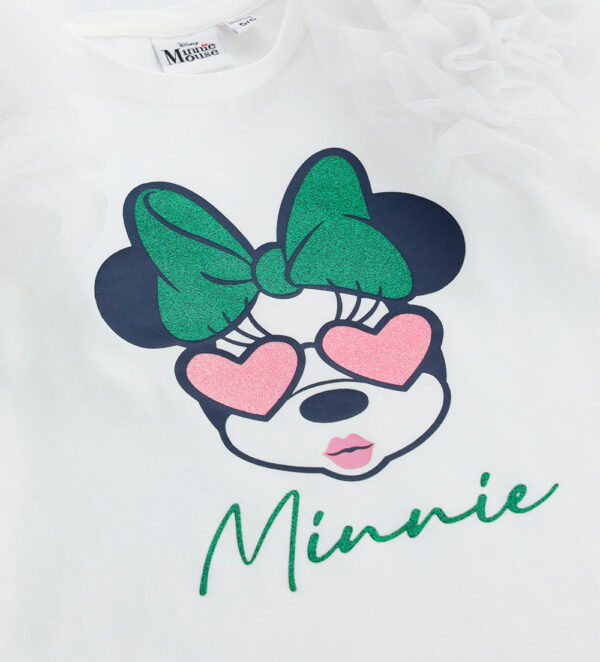 Miss Couture Girl Disney T-Shirt With Tulle – Image 3