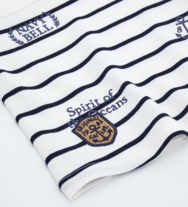 Vip Club Baby boy Striped T-Shirt – Image 6