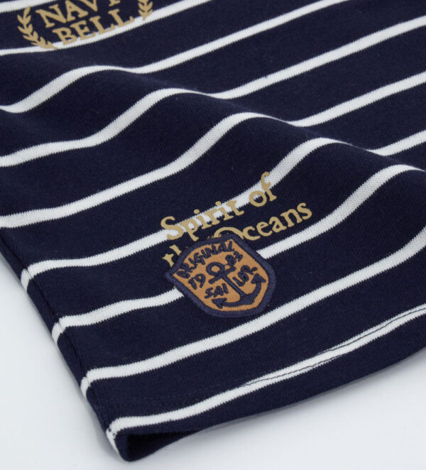 Vip Club Baby boy Striped T-Shirt – Image 4