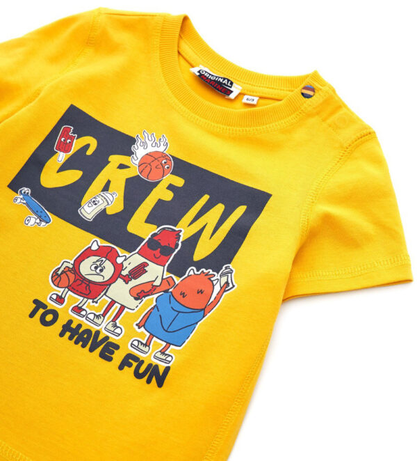 Bahia match baby boy short sleeve t-shirt 16 – Image 2