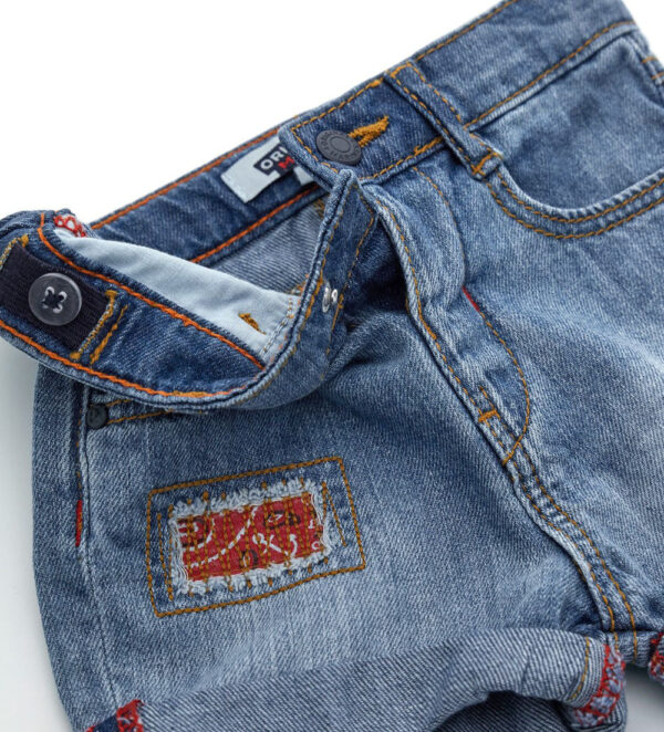 Bahia Match Baby boy Denim Bermuda Shorts – Image 2