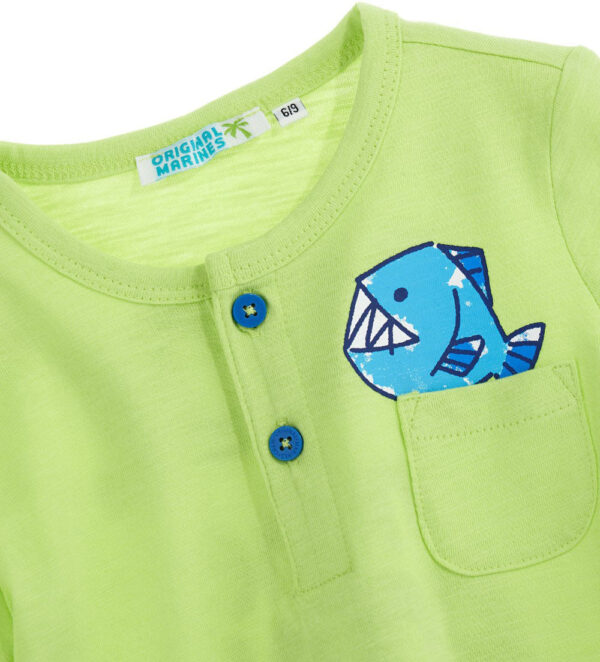 Shark shock baby boy serafino t-shirt – Image 8