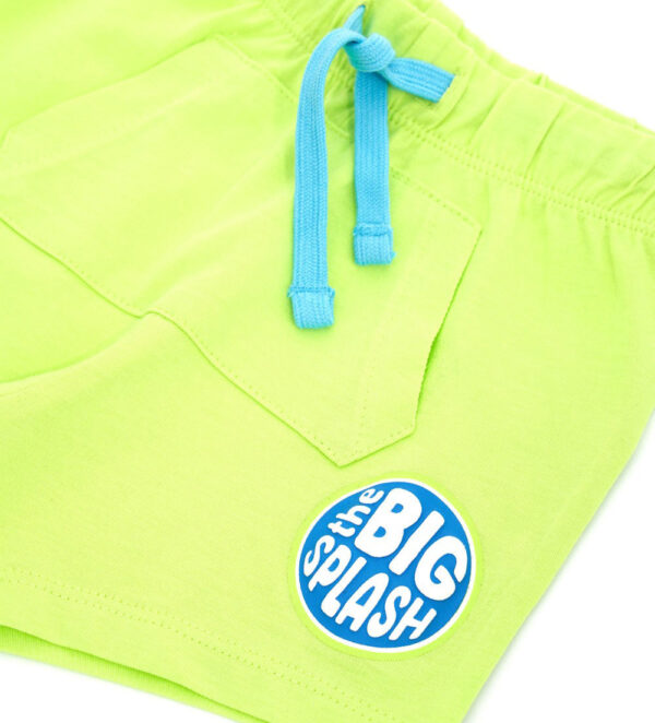 Shark shock baby boy tank top and shorts set – Image 5