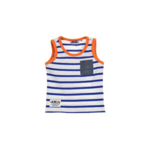 Crazy jungle  baby boy striped tank top