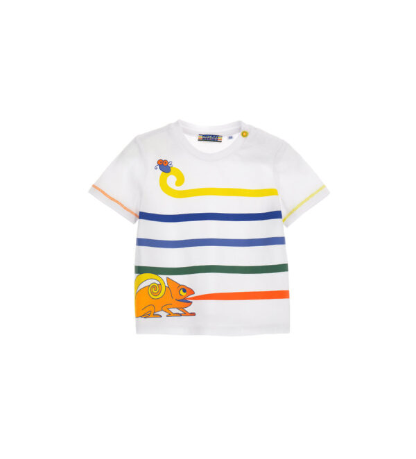Crazy jungle  baby boy short sleeve t-shirt 18 – Image 4