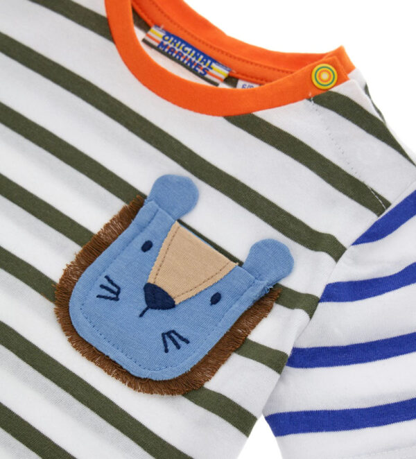 Crazy jungle  baby boy short sleeve t-shirt 39 – Image 4