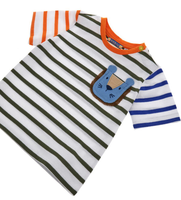 Crazy jungle  baby boy short sleeve t-shirt 39 – Image 3