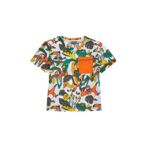 Crazy jungle  baby boy short sleeve t-shirt 44