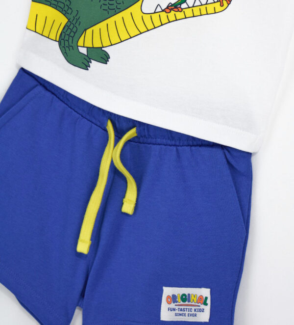 Crazy jungle  baby boy 2-piece set in cotton 2 – Image 5
