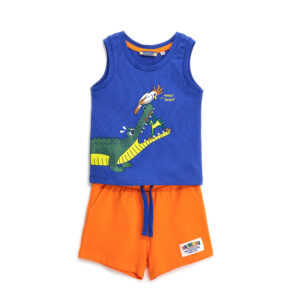 Crazy jungle  baby boy 2-piece set in cotton 2