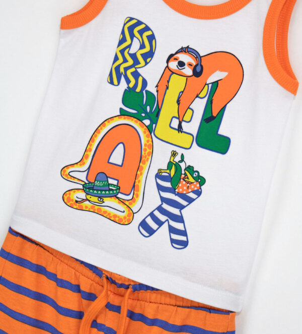 Crazy jungle  baby boy 2-piece set in cotton 3 – Image 6