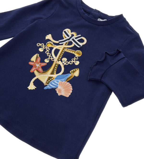 Royal Sailor Baby girl Long Sleeve T-Shirt 1 – Image 9