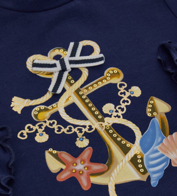 Royal Sailor Baby girl Long Sleeve T-Shirt 1 – Image 6