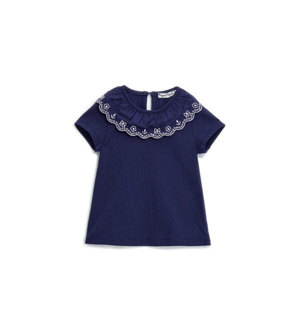 Royal sailor baby girl short sleeve t-shirt 3 – Image 5