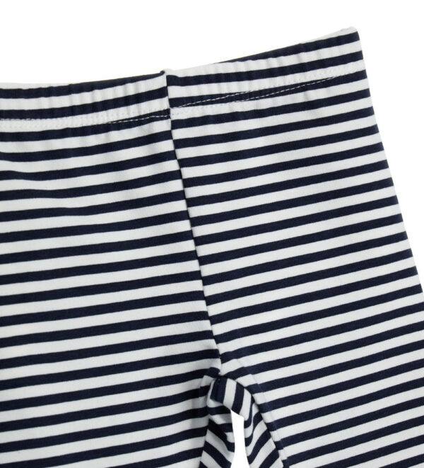 Royal sailor baby girl cotton leggings 6 – Image 2