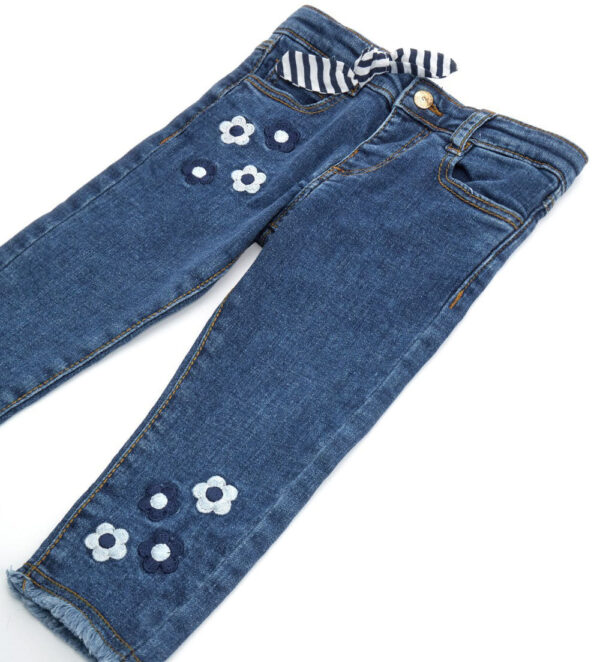 Royal Sailor Baby girl 5 Pocket Jeans – Image 3