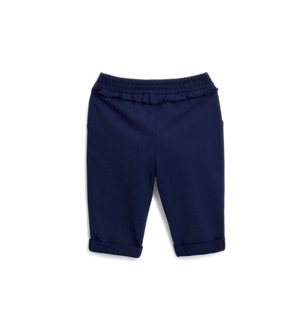 Basico Continuativo Baby girl Trousers With Ruffles – Image 5