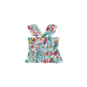 Colorfully baby girl top with print