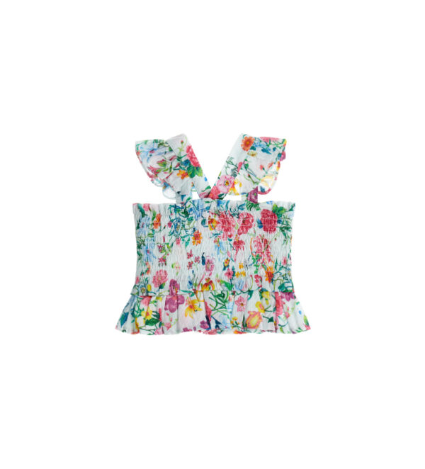 Colorfully baby girl top with print – Image 2